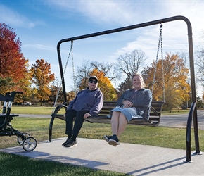 Studio Collection™ Swinging Bench